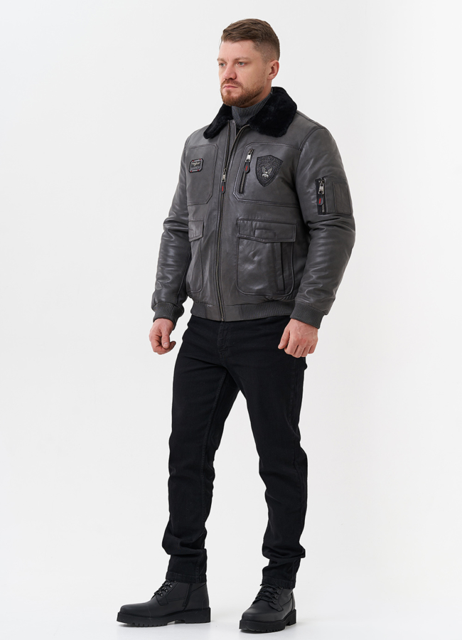 Мужская дубленка  модель № 29049 в рассрочку