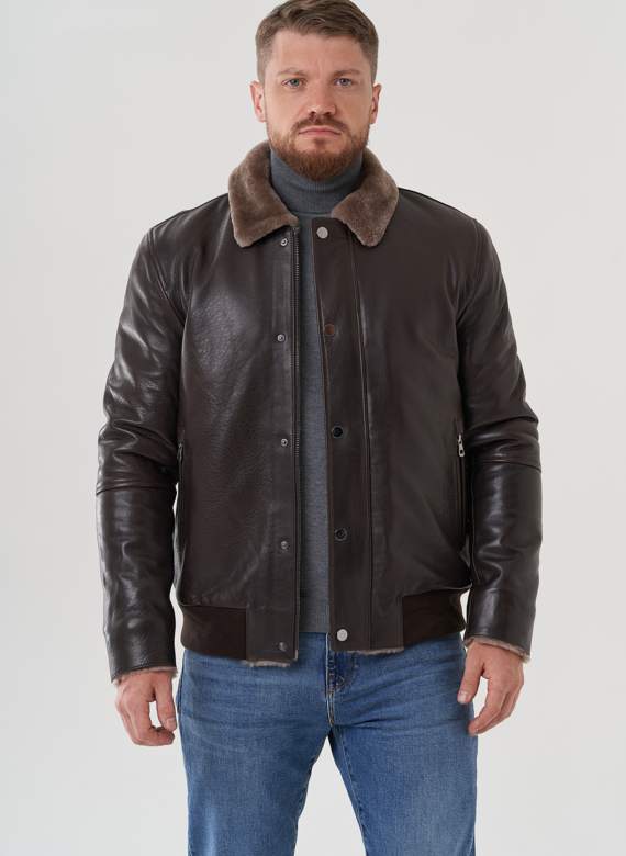 Мужская дубленка 